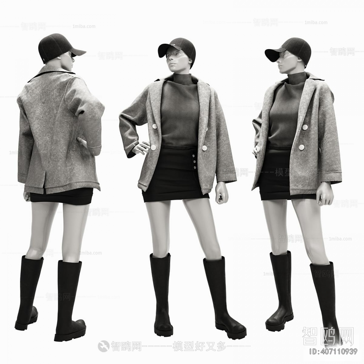 Modern Fashion Model