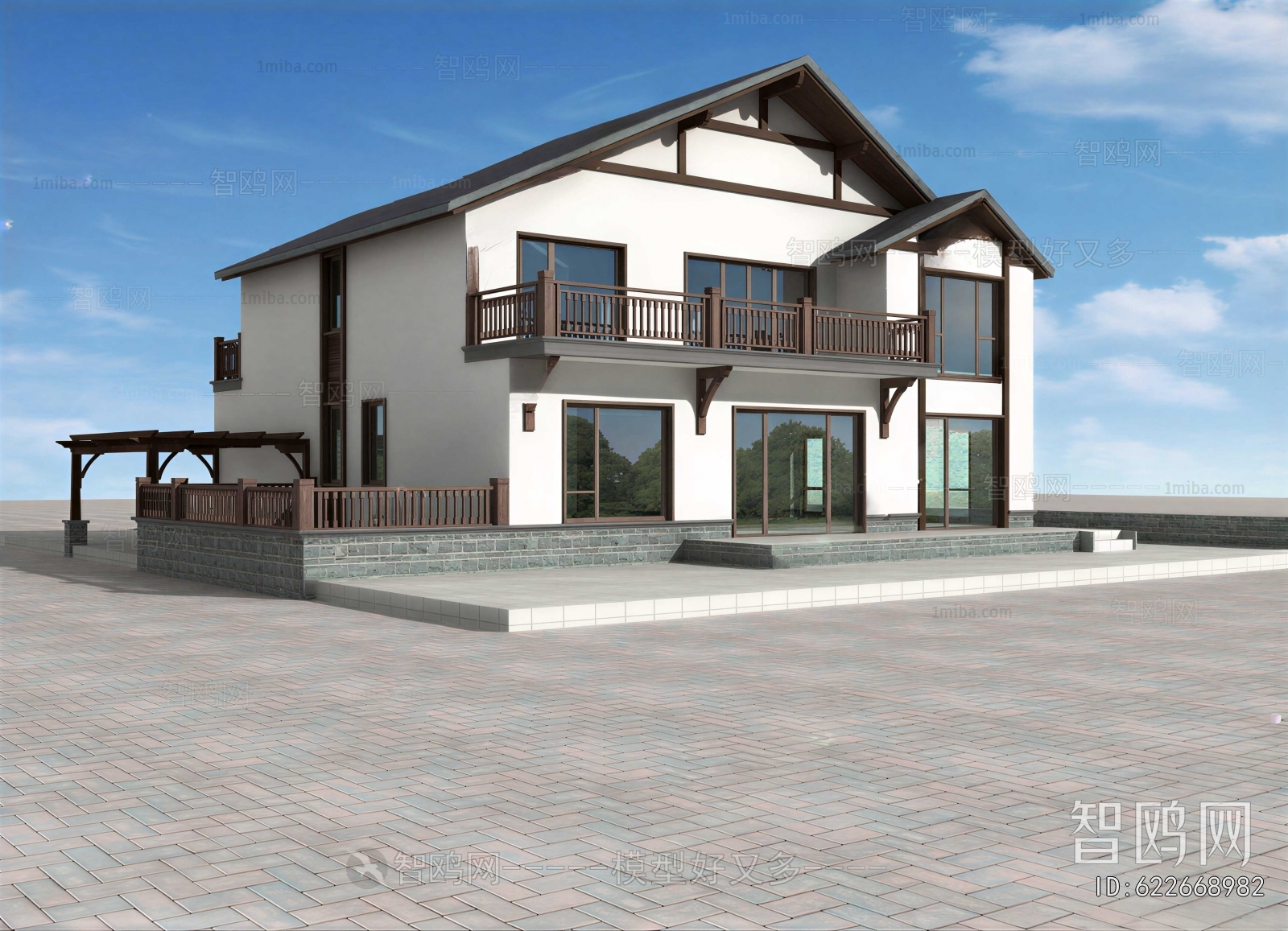 New Chinese Style Detached Villa