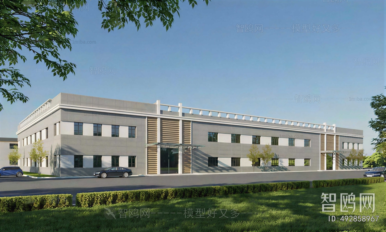 Modern Appearance Of Commercial Building