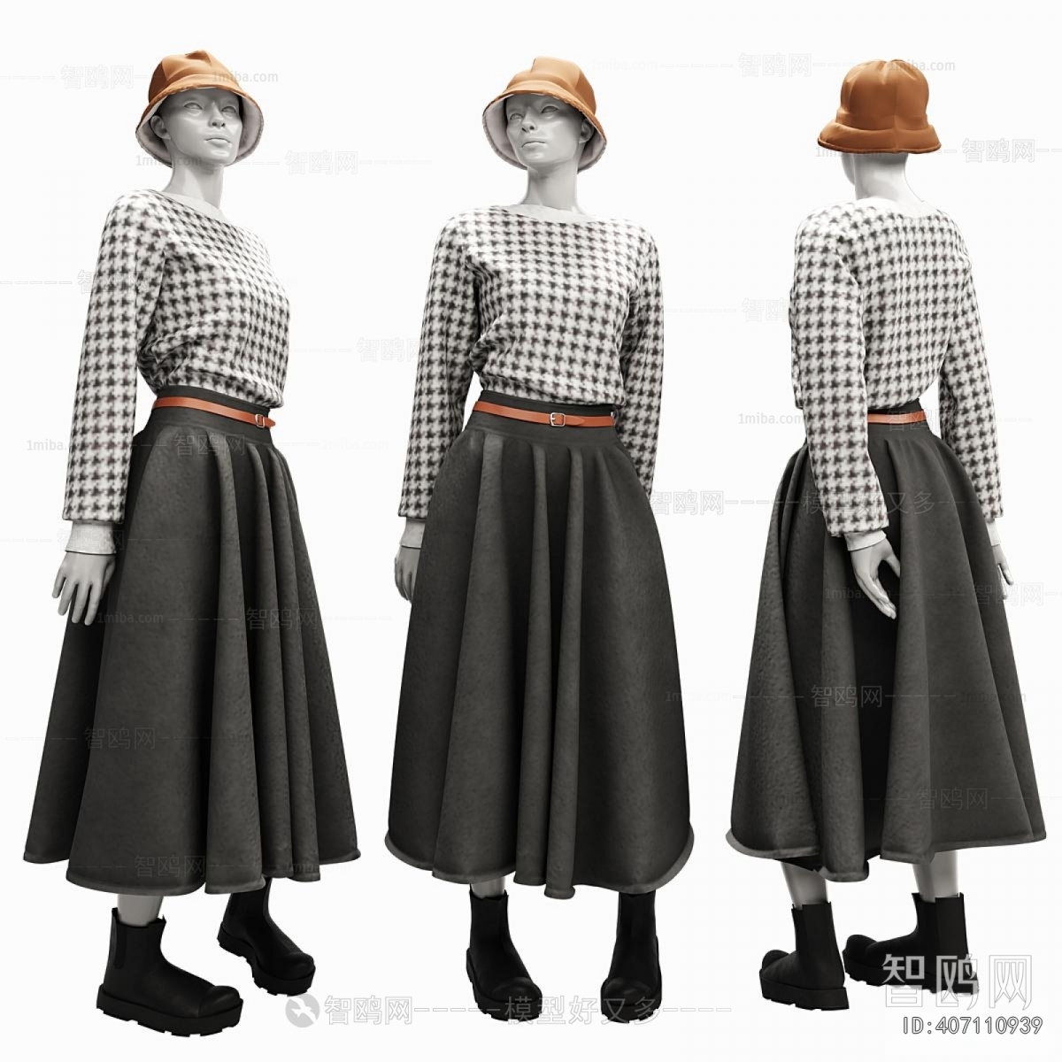 Modern Fashion Model