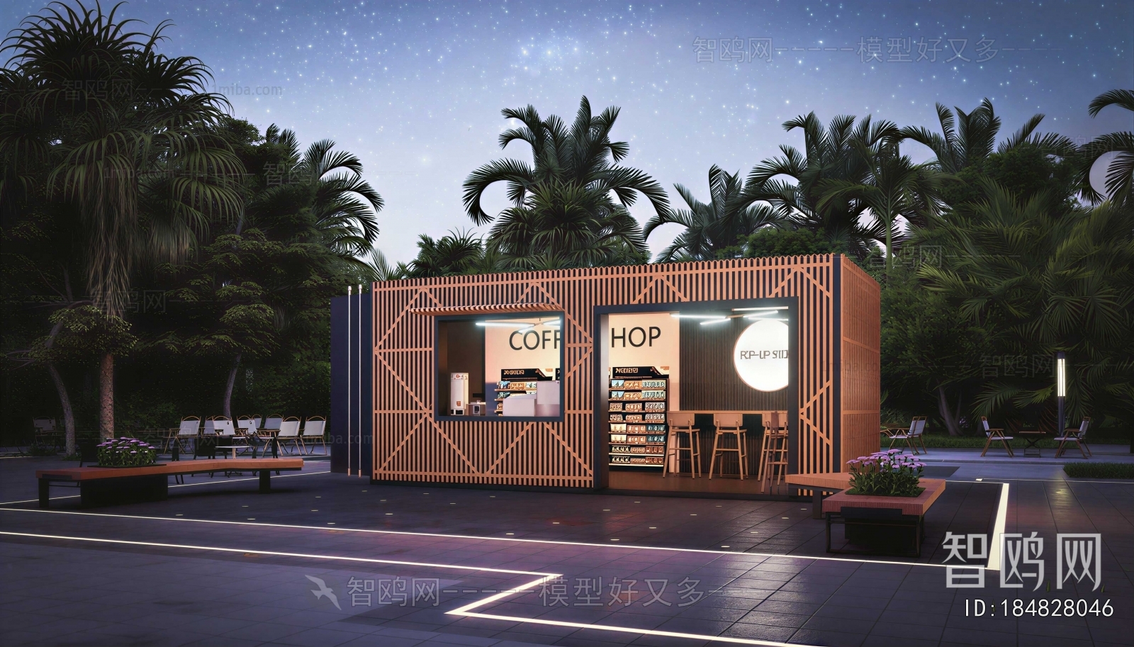 Modern Appearance Of Commercial Building