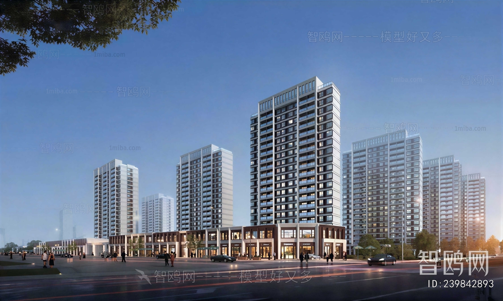 Modern Commercial Street