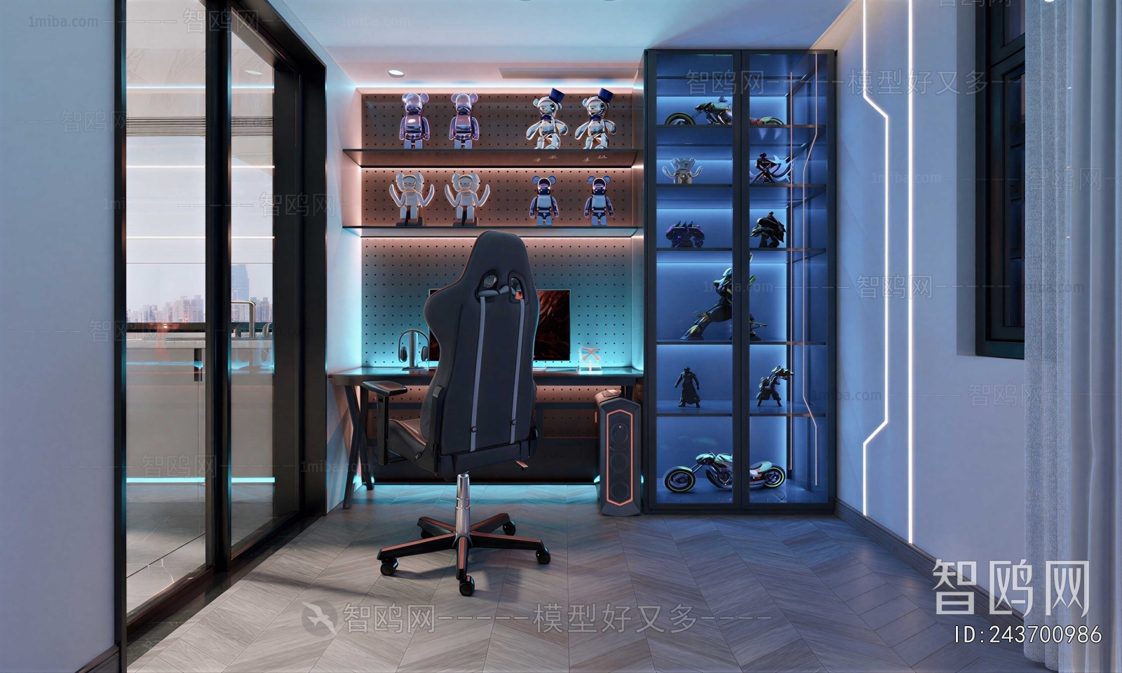 Modern E-sports Room