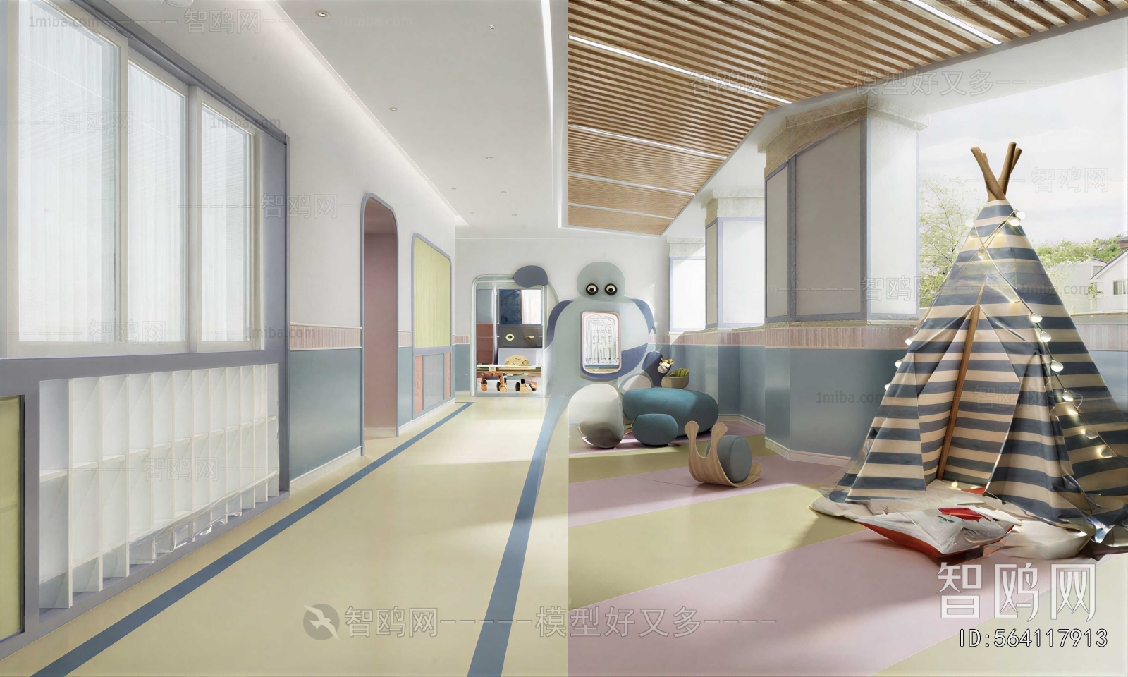 Modern Children's Playroom