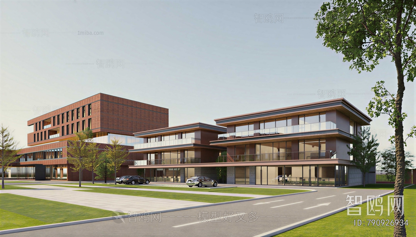 Modern Appearance Of Commercial Building