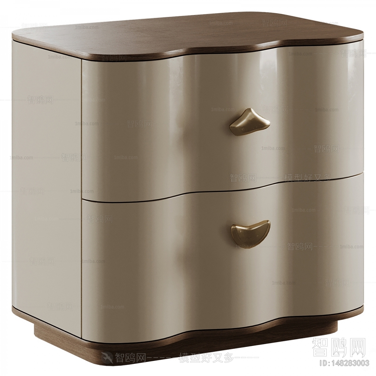 Modern Bedside Cupboard