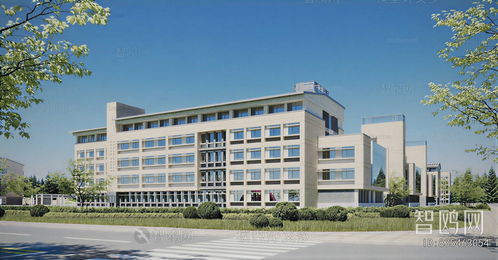 Modern Appearance Of Commercial Building