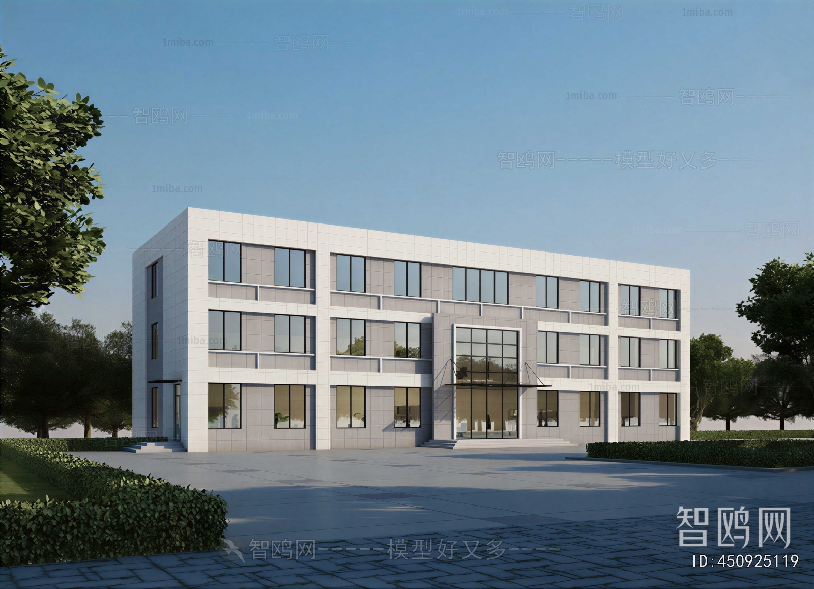 Modern Industrial Building