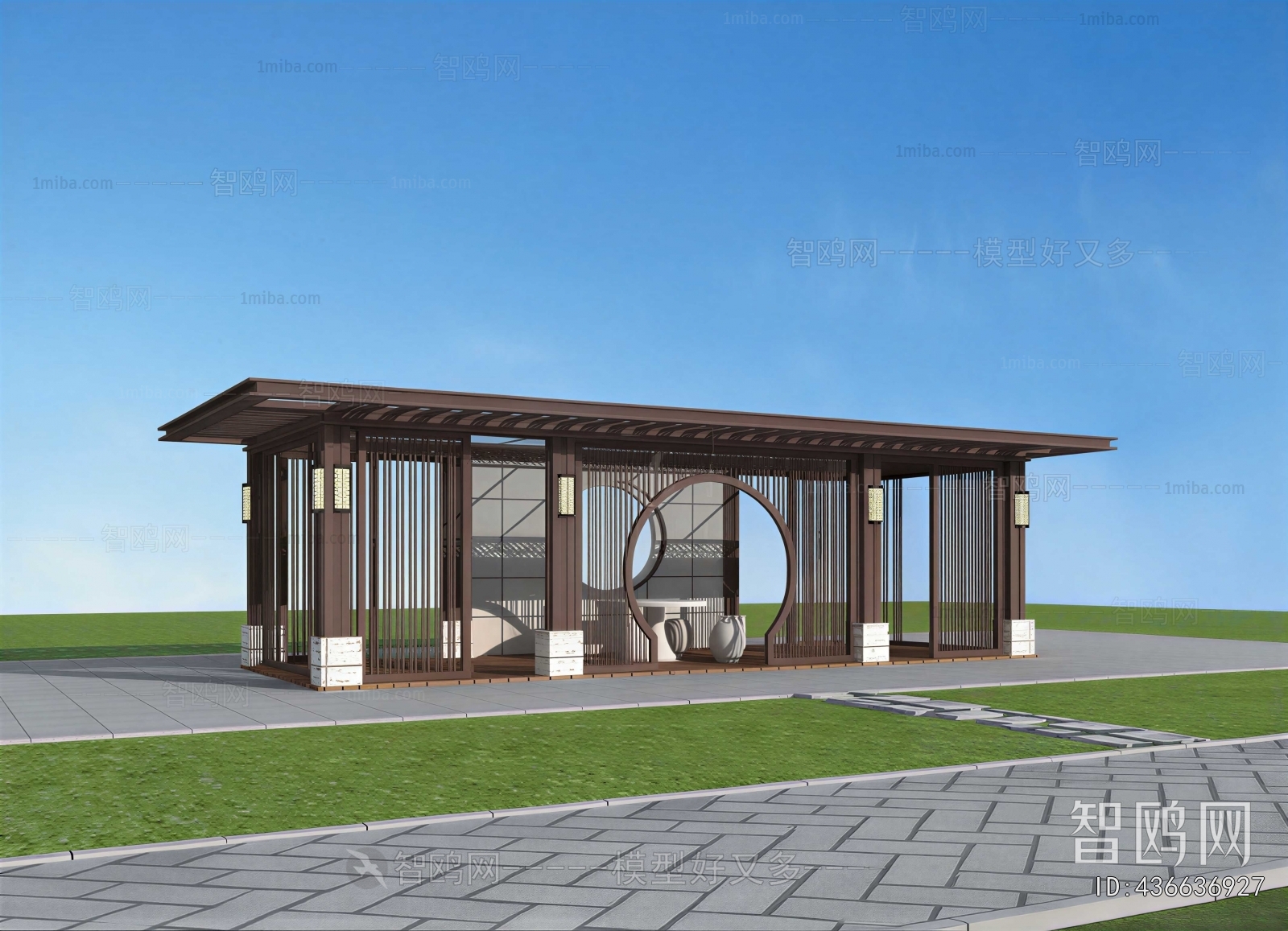 New Chinese Style Gallery Frame