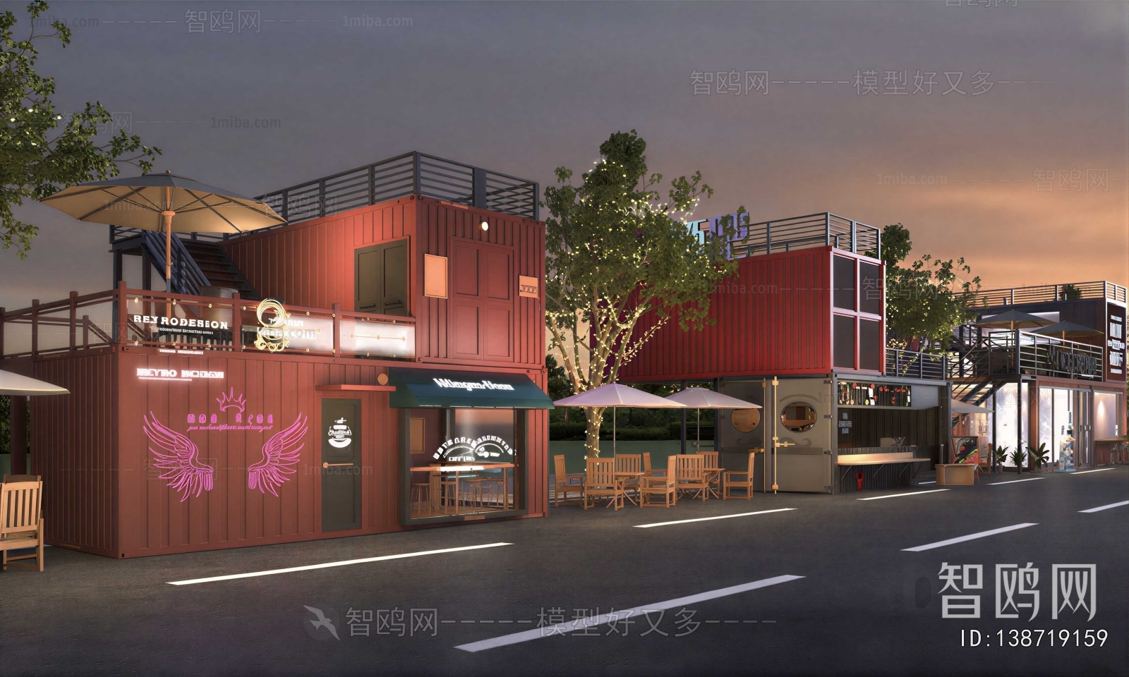 Modern Appearance Of Commercial Building