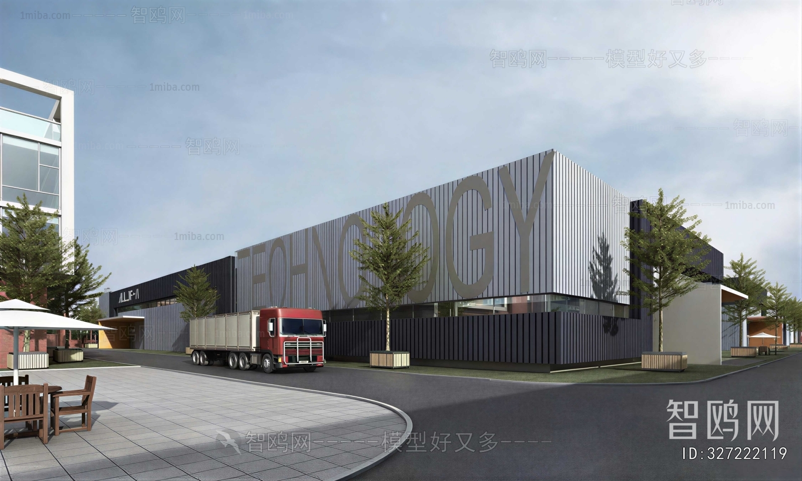 Modern Building Appearance