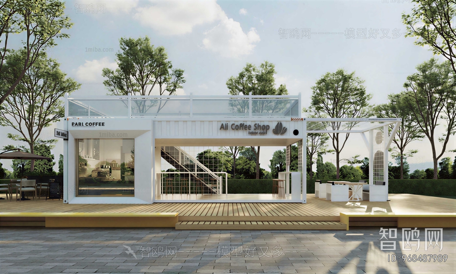 Modern Appearance Of Commercial Building