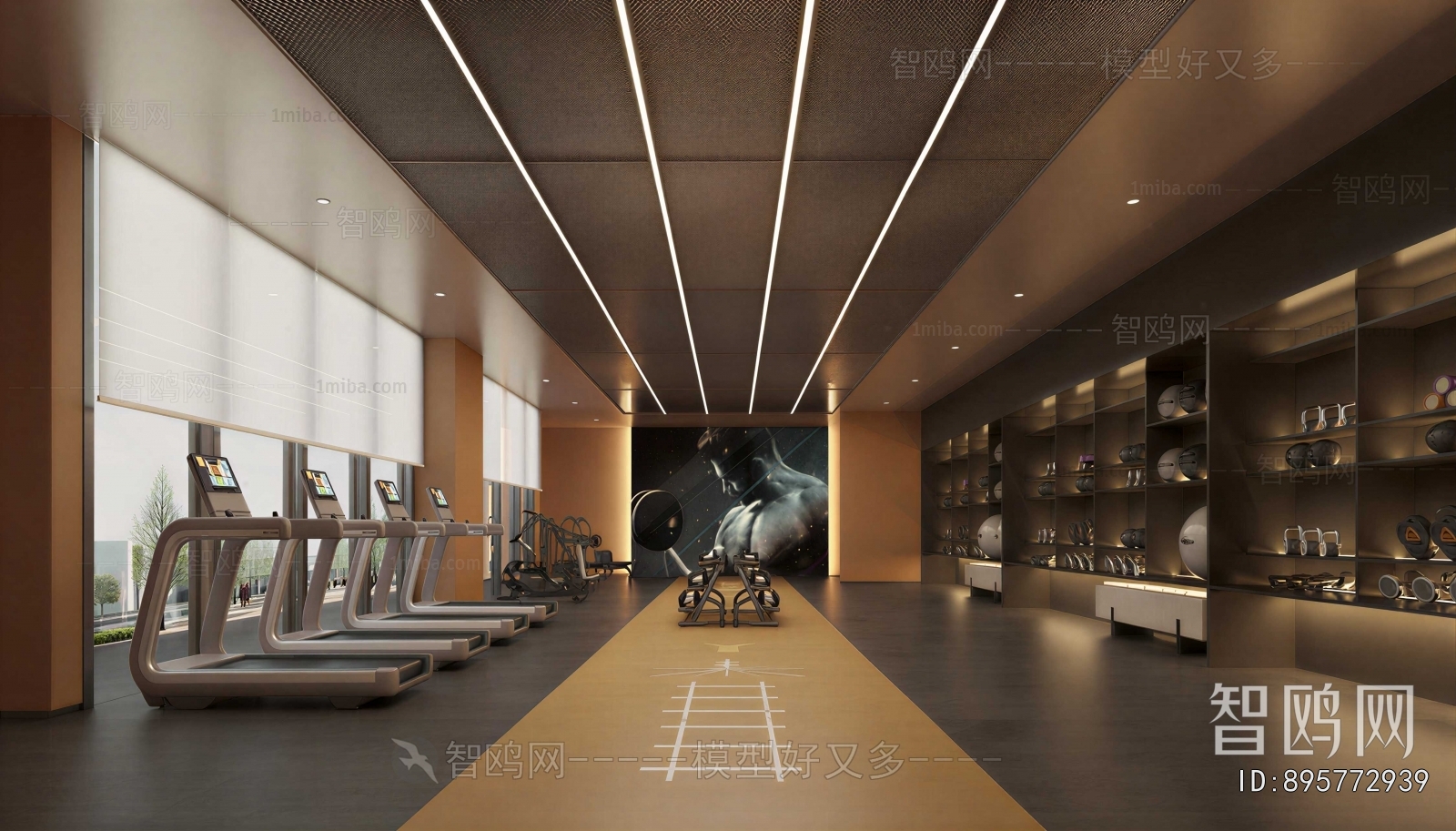 Industrial Style Gym