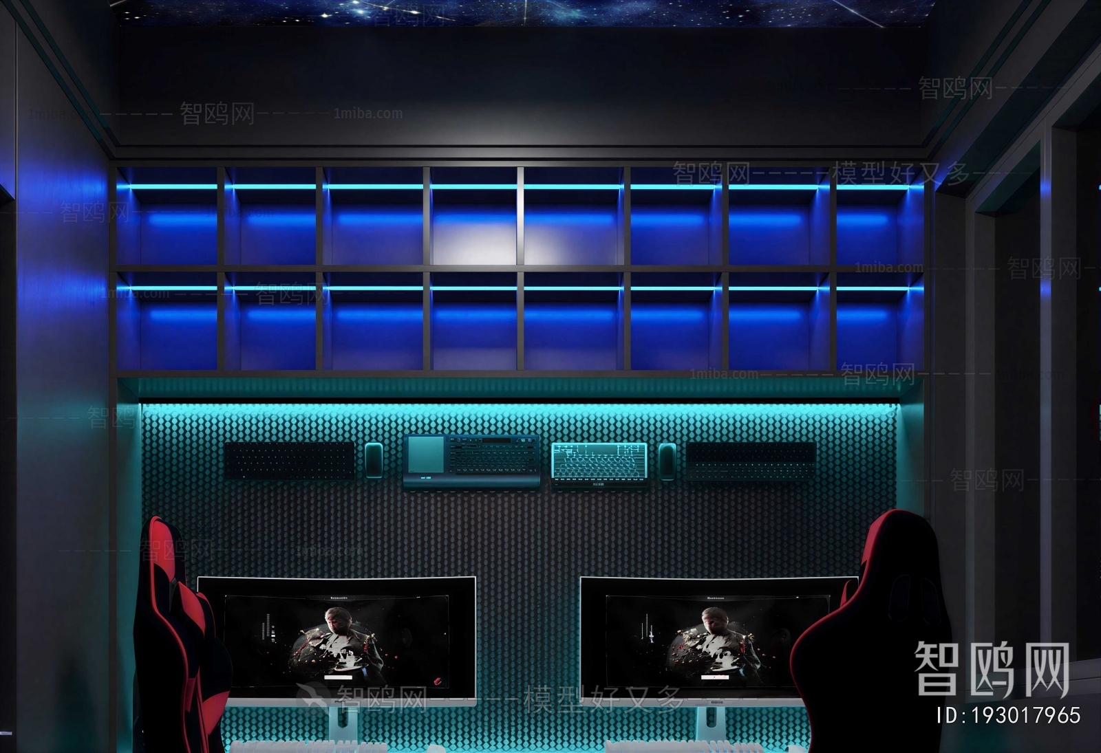 Modern E-sports Room