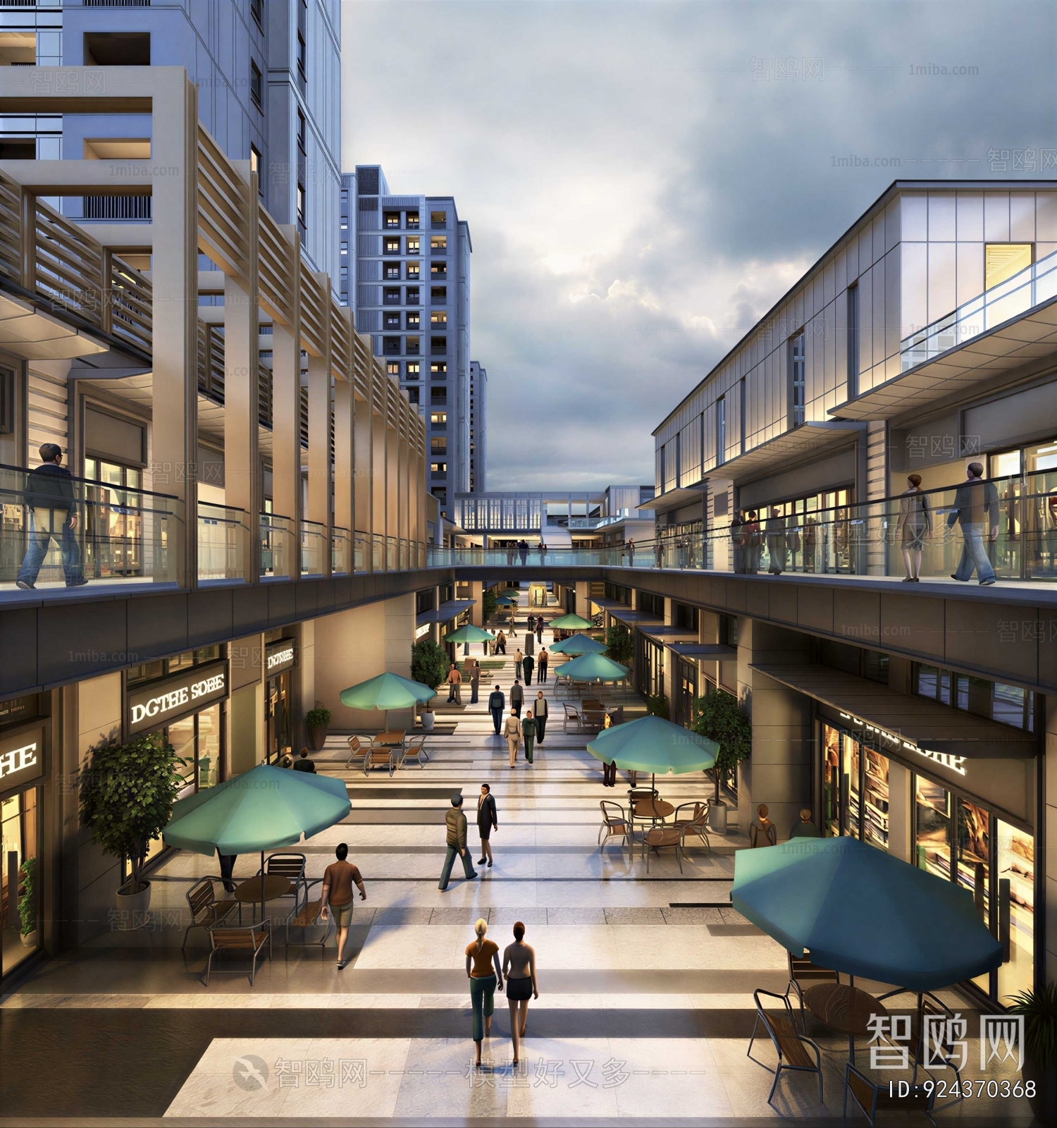 Modern Commercial Street