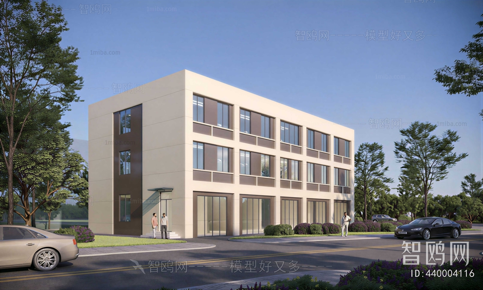 Modern Appearance Of Commercial Building