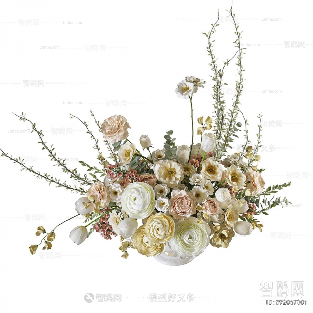 Modern Flower Arrangement