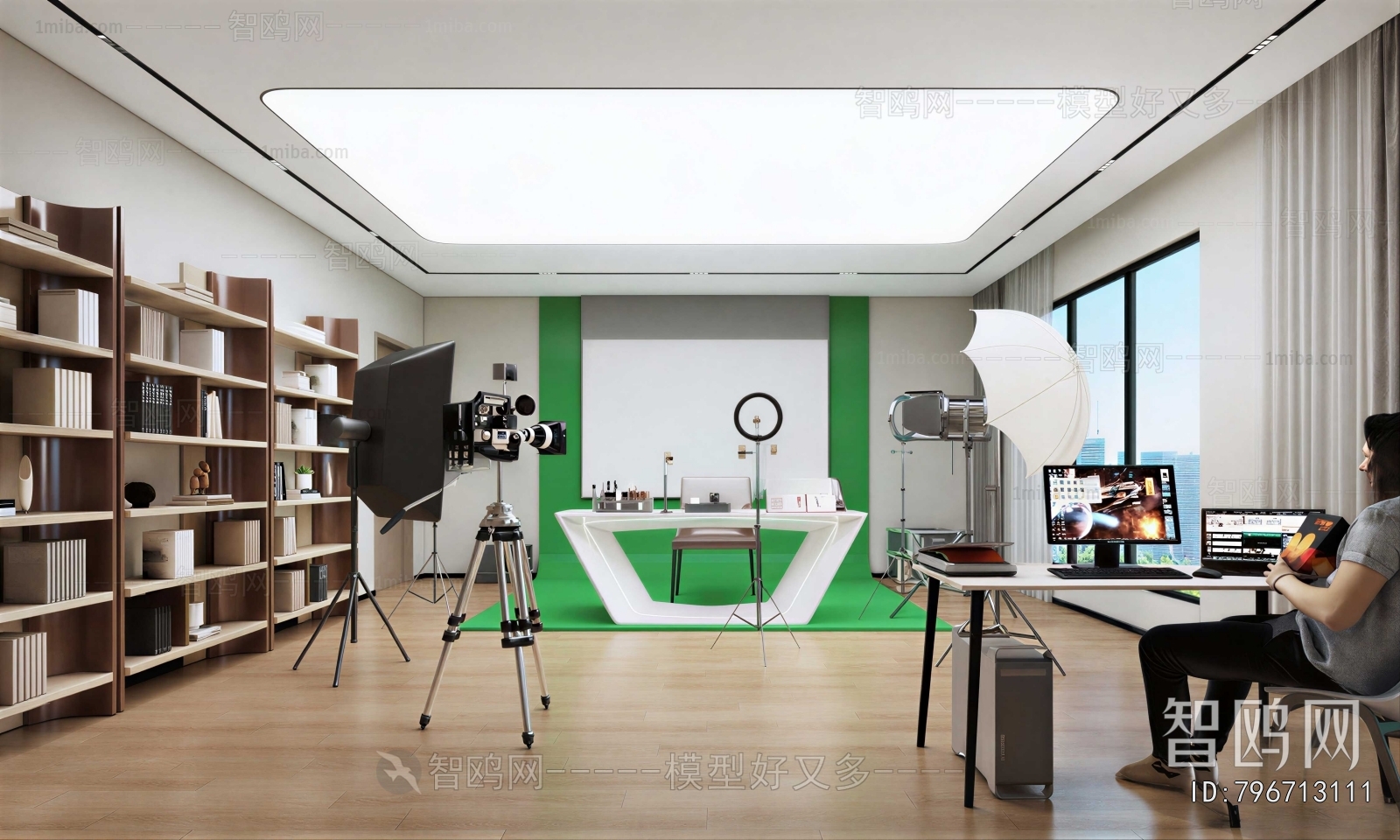 Modern Studio/Recording Studio/Live Room