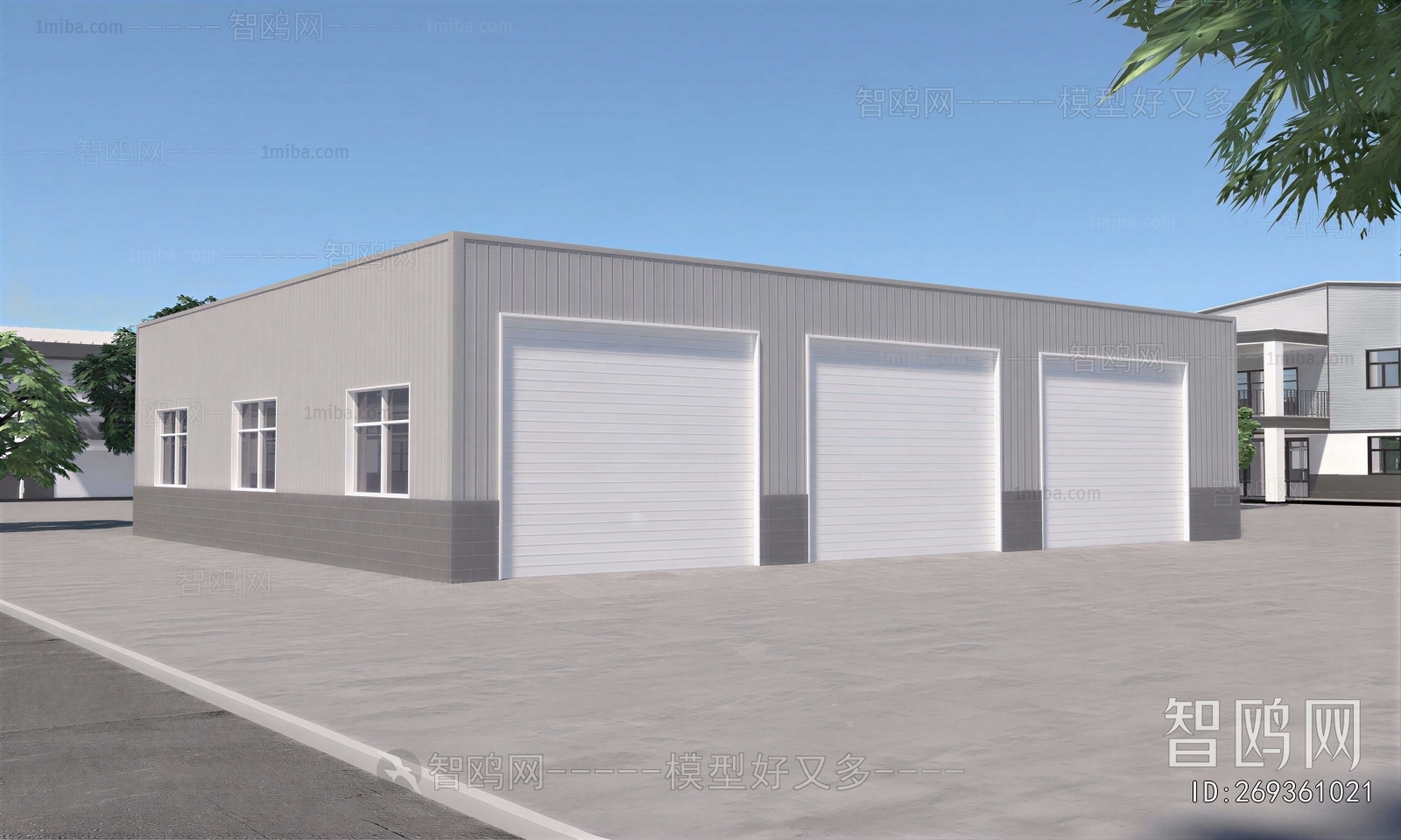 Modern Industrial Building