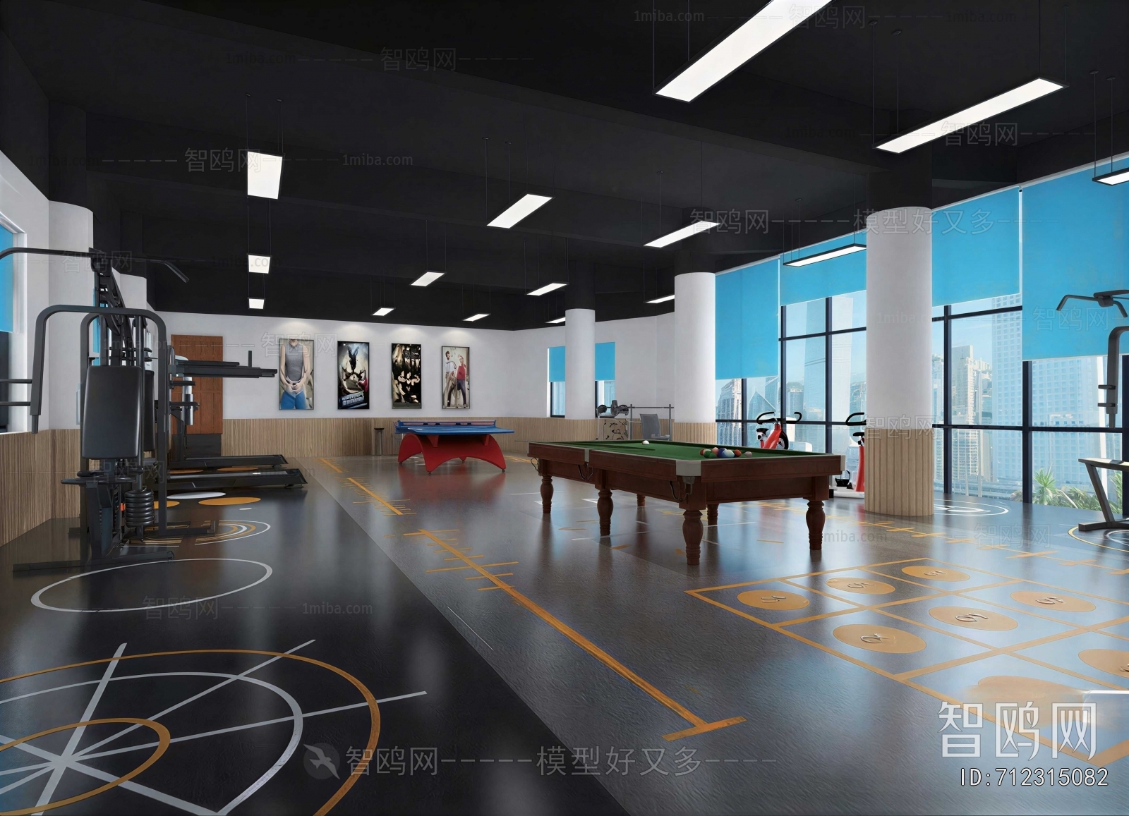 Modern Staff Recreation Room