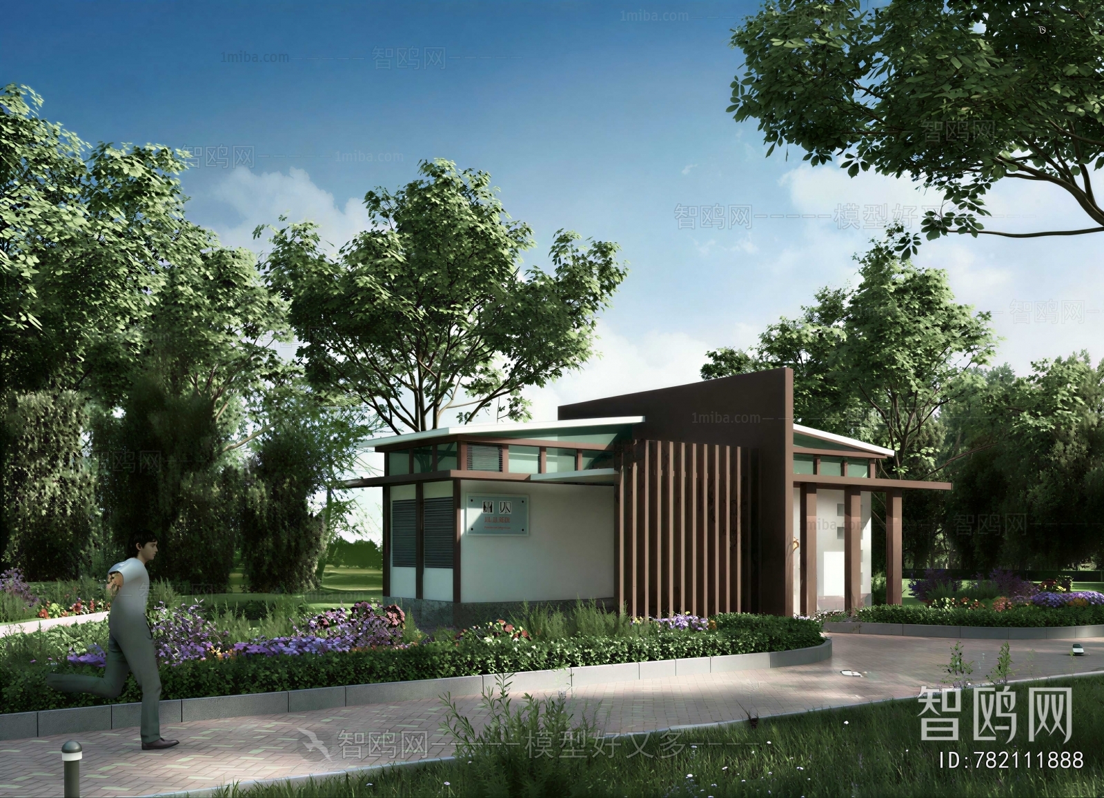 New Chinese Style Courtyard/landscape