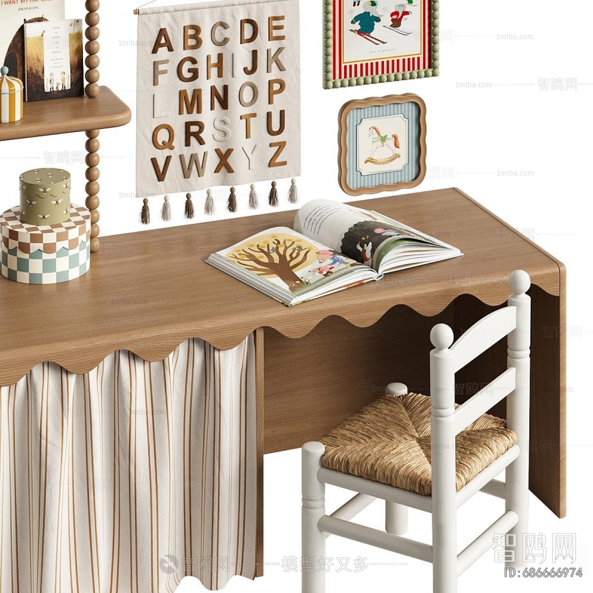 Modern Computer Desk And Chair