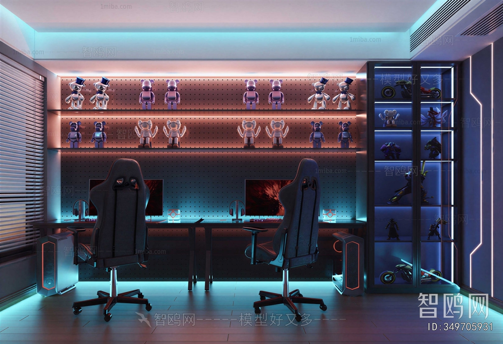 Modern E-sports Room