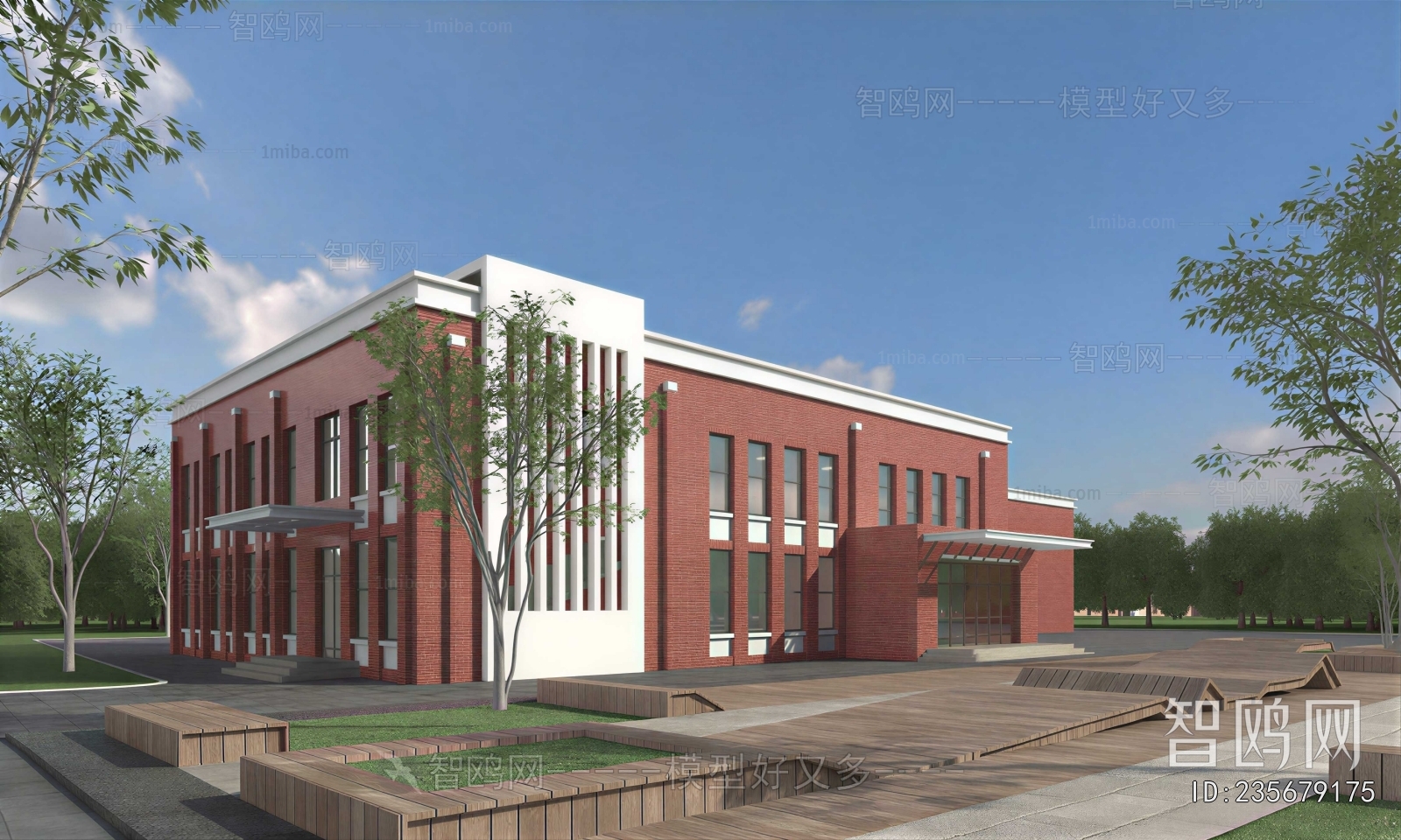 Modern Public Building