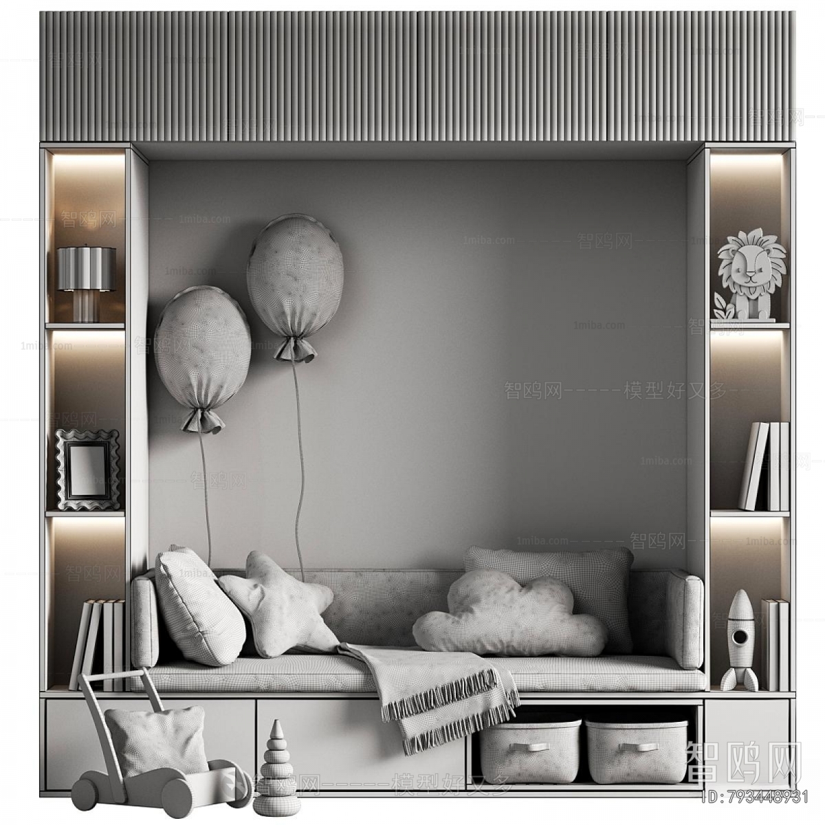 Modern Card Seat Sofa