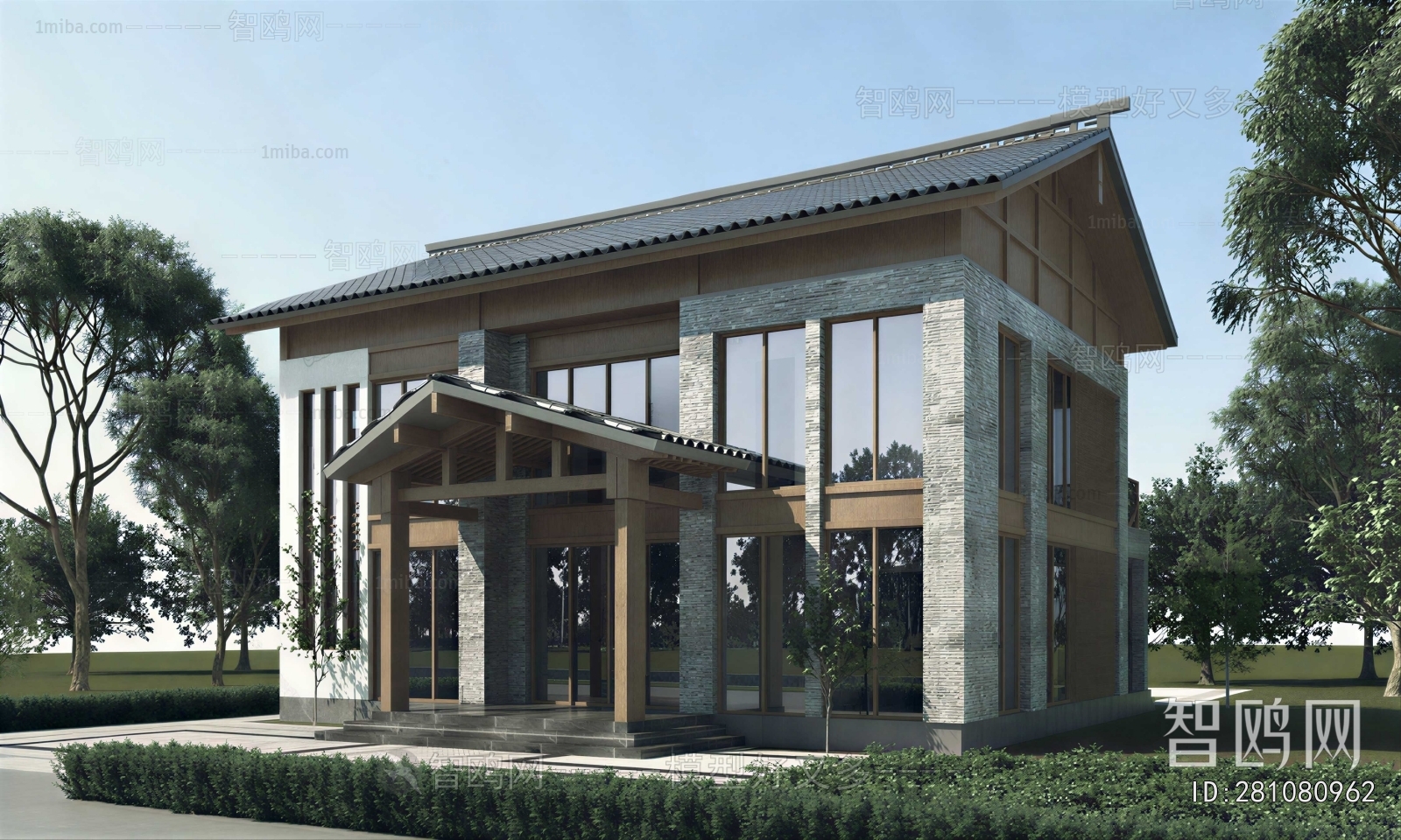 New Chinese Style Detached Villa