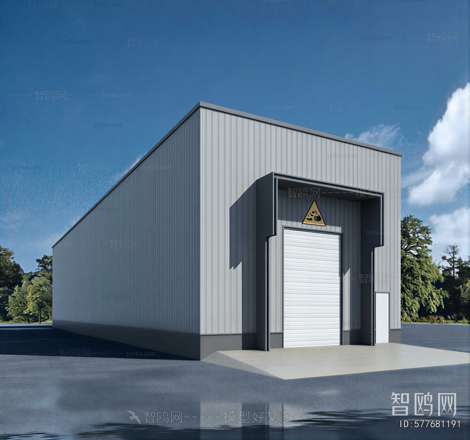 Modern Appearance Of Commercial Building