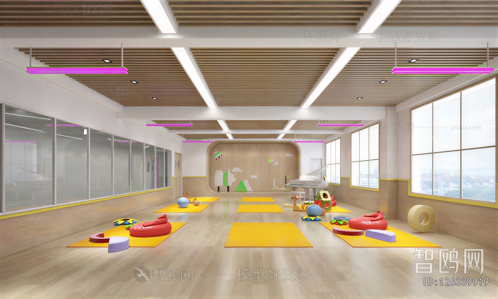 Modern Children's Playroom