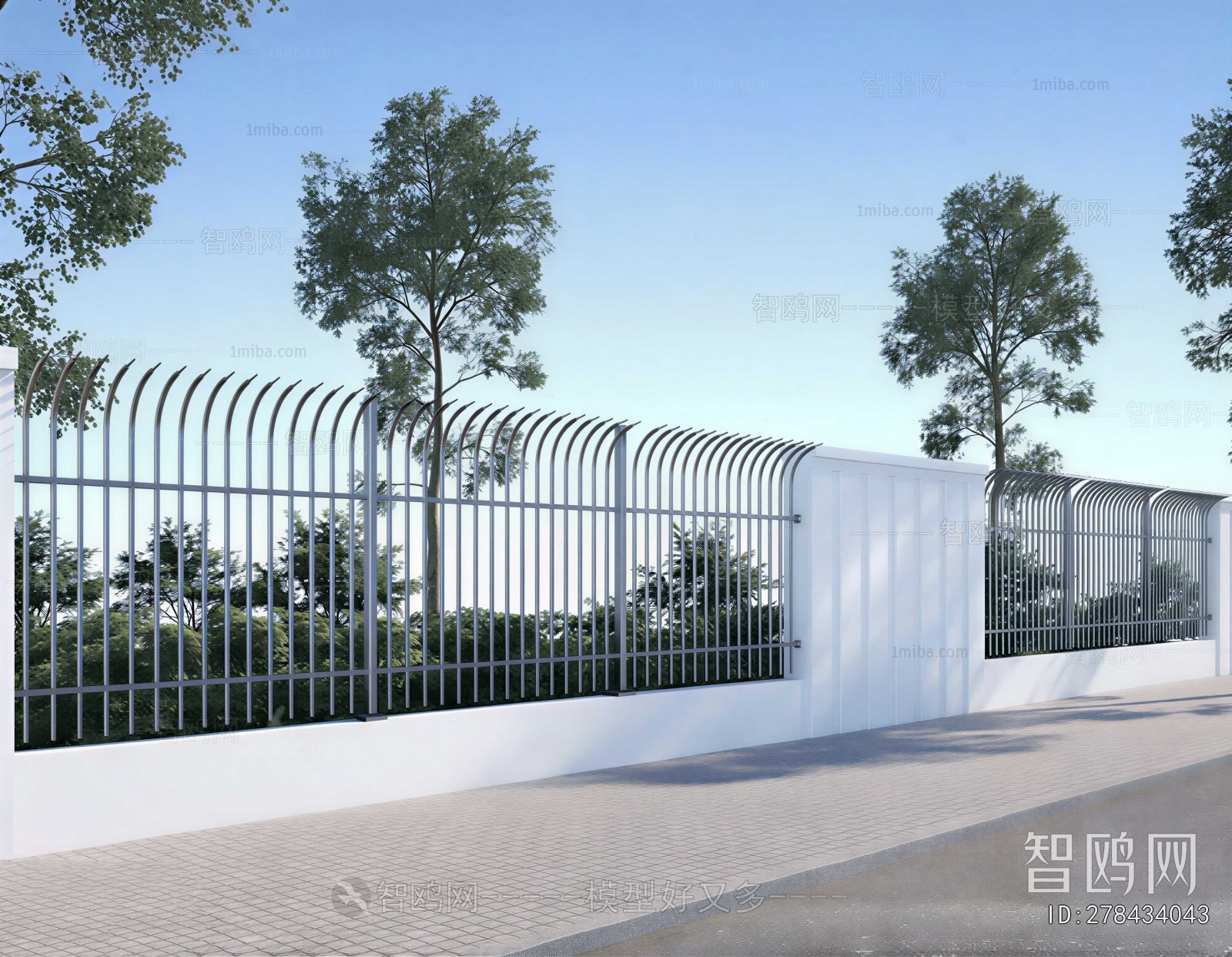 Modern Fence