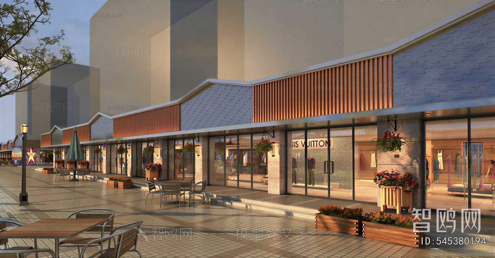 Modern Commercial Street