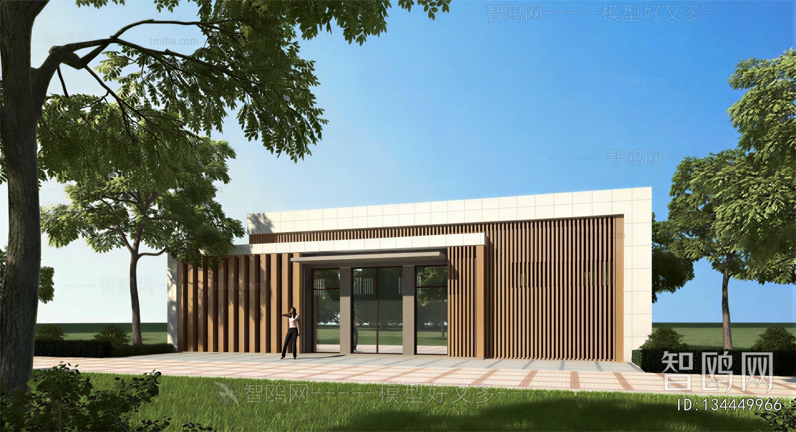 Modern Appearance Of Commercial Building