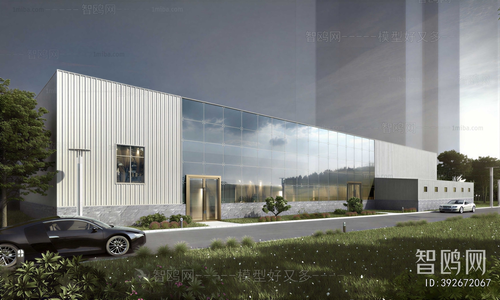 Modern Appearance Of Commercial Building
