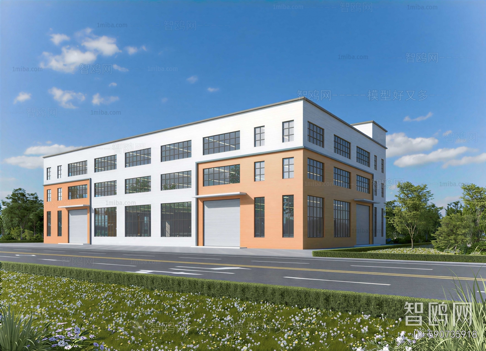 Modern Appearance Of Commercial Building