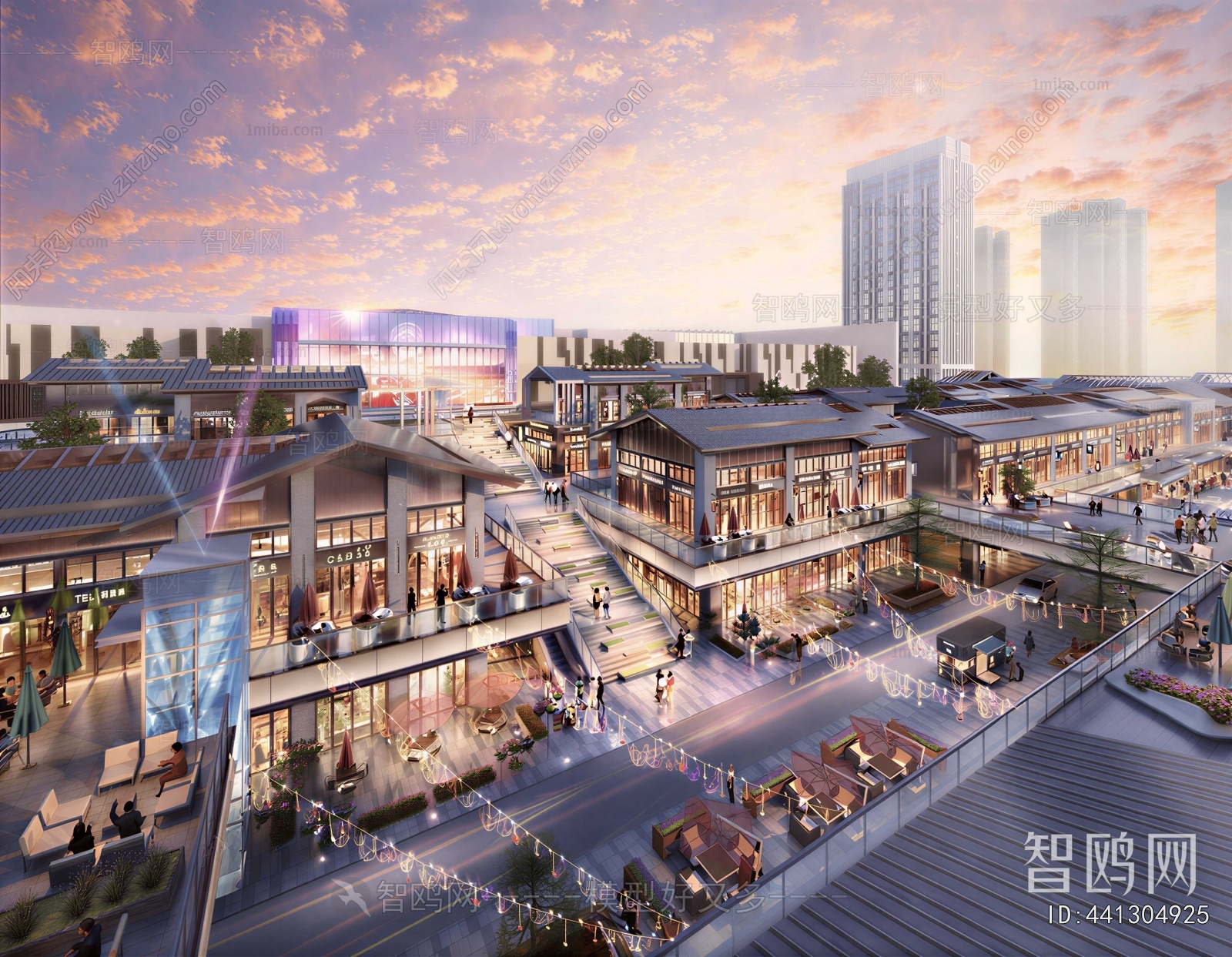 Modern Commercial Street