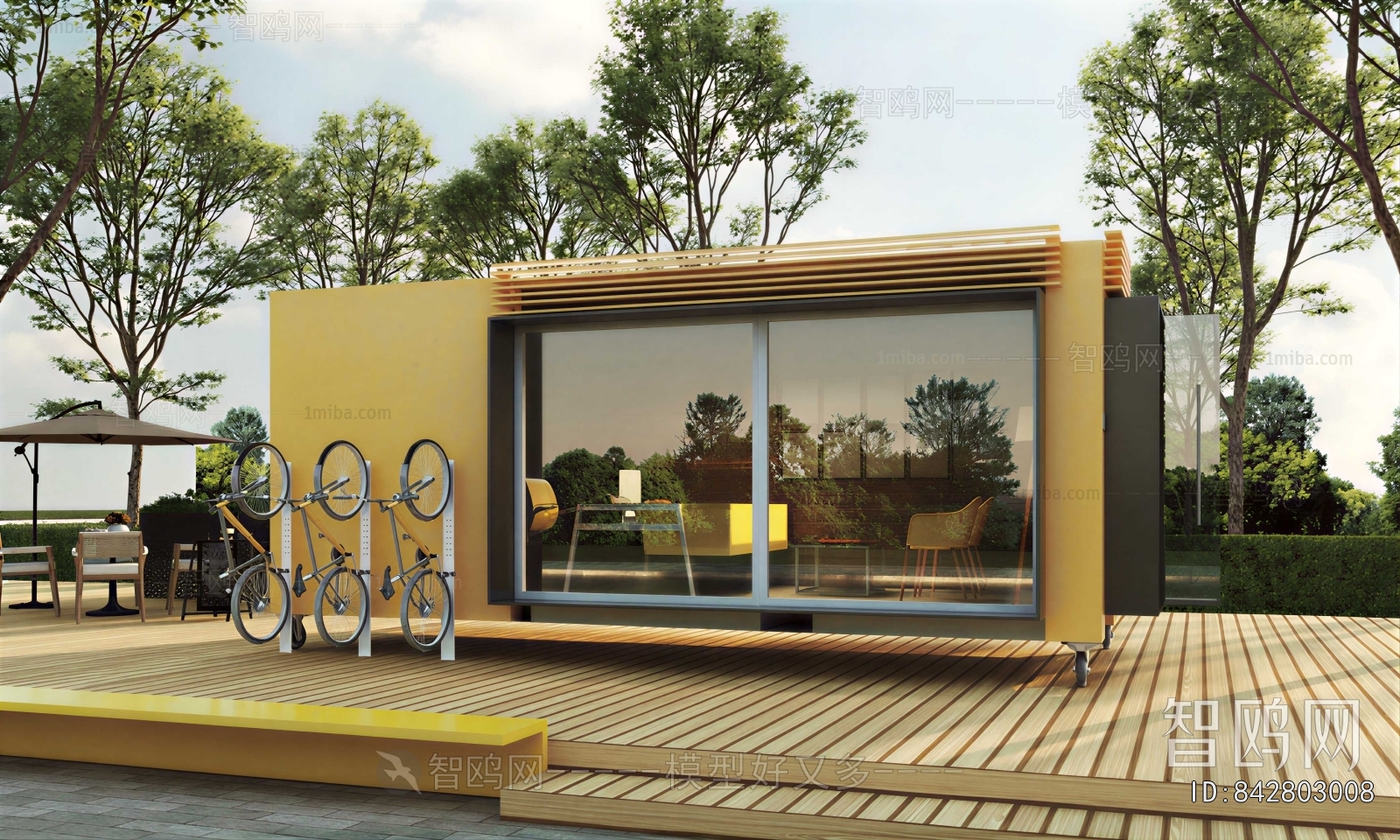 Modern Appearance Of Commercial Building