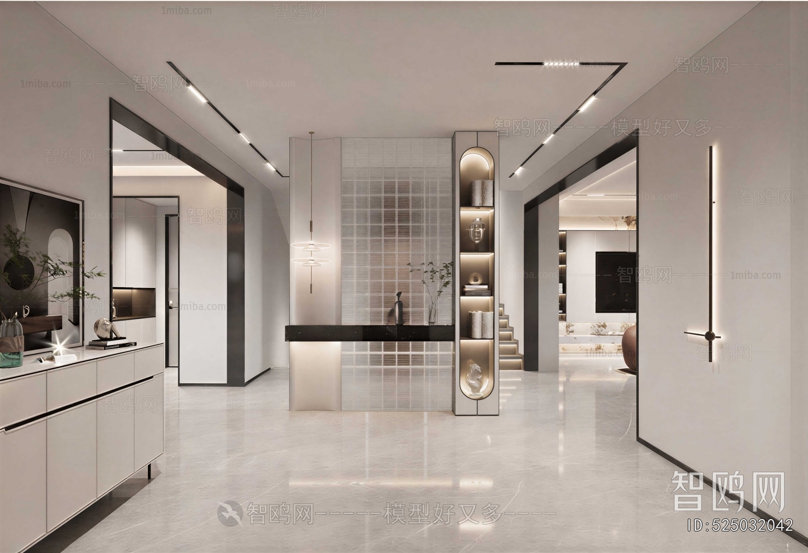 Modern Hallway