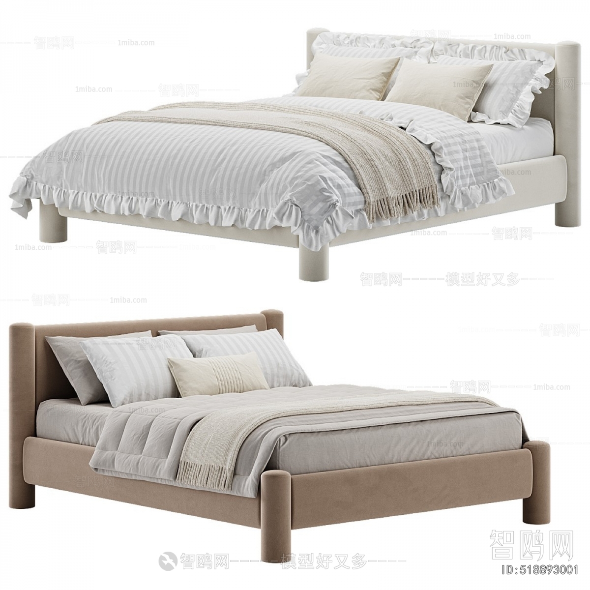 Modern Double Bed