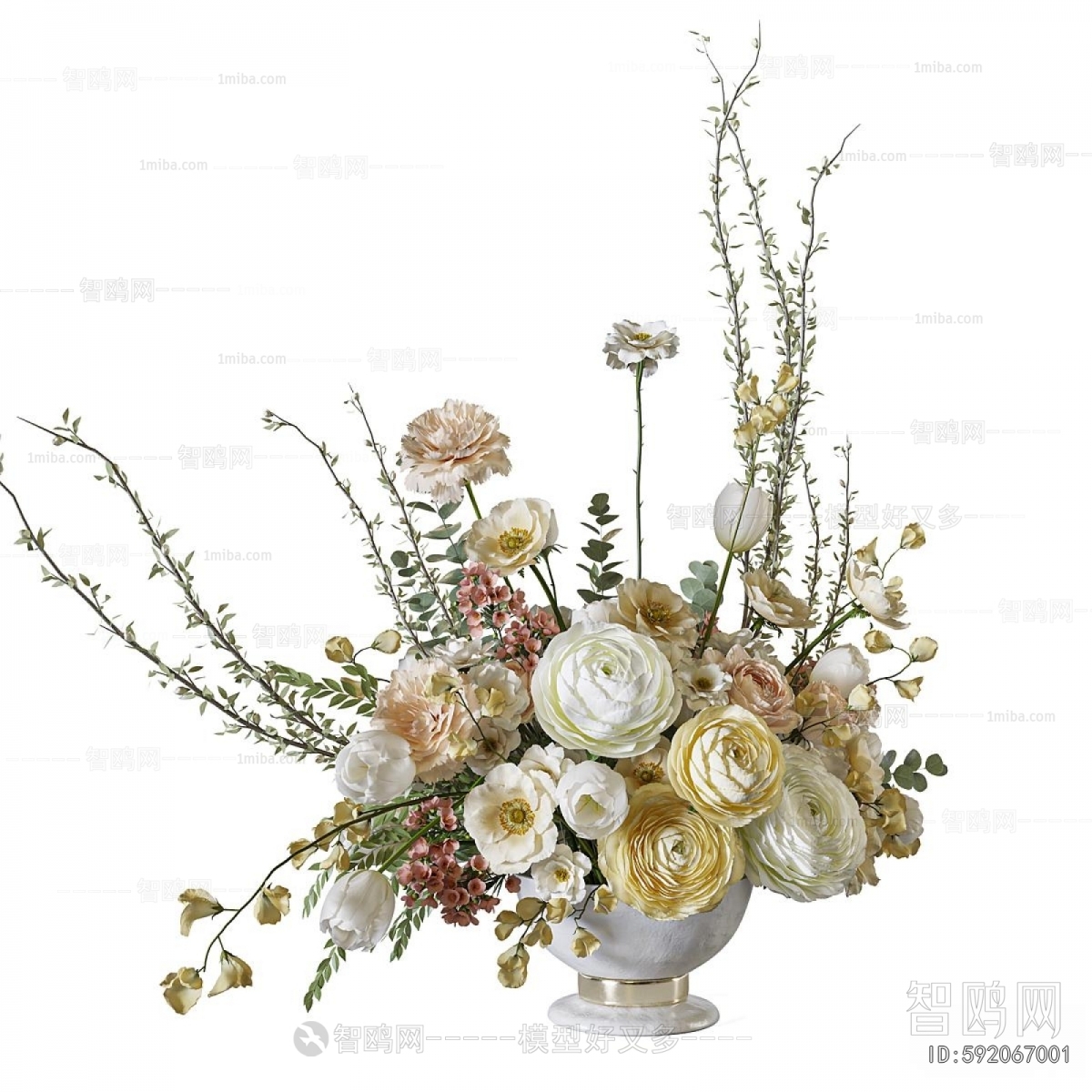 Modern Flower Arrangement