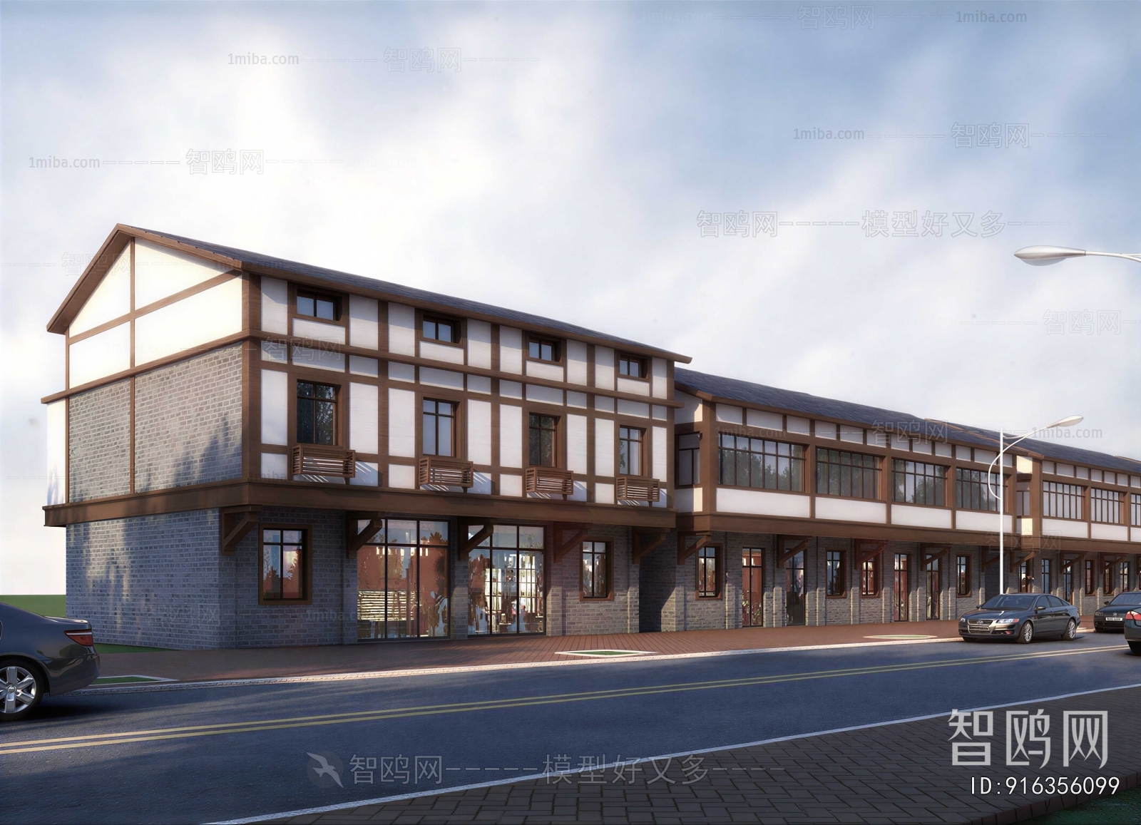 Modern Appearance Of Commercial Building