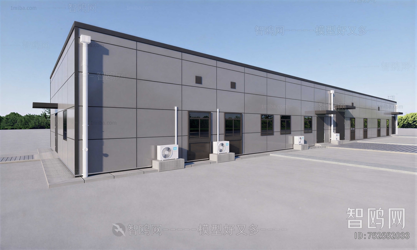 Modern Industrial Building