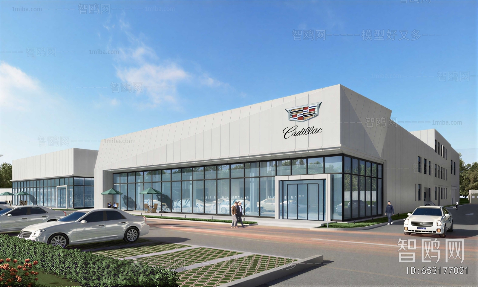 Modern Appearance Of Commercial Building