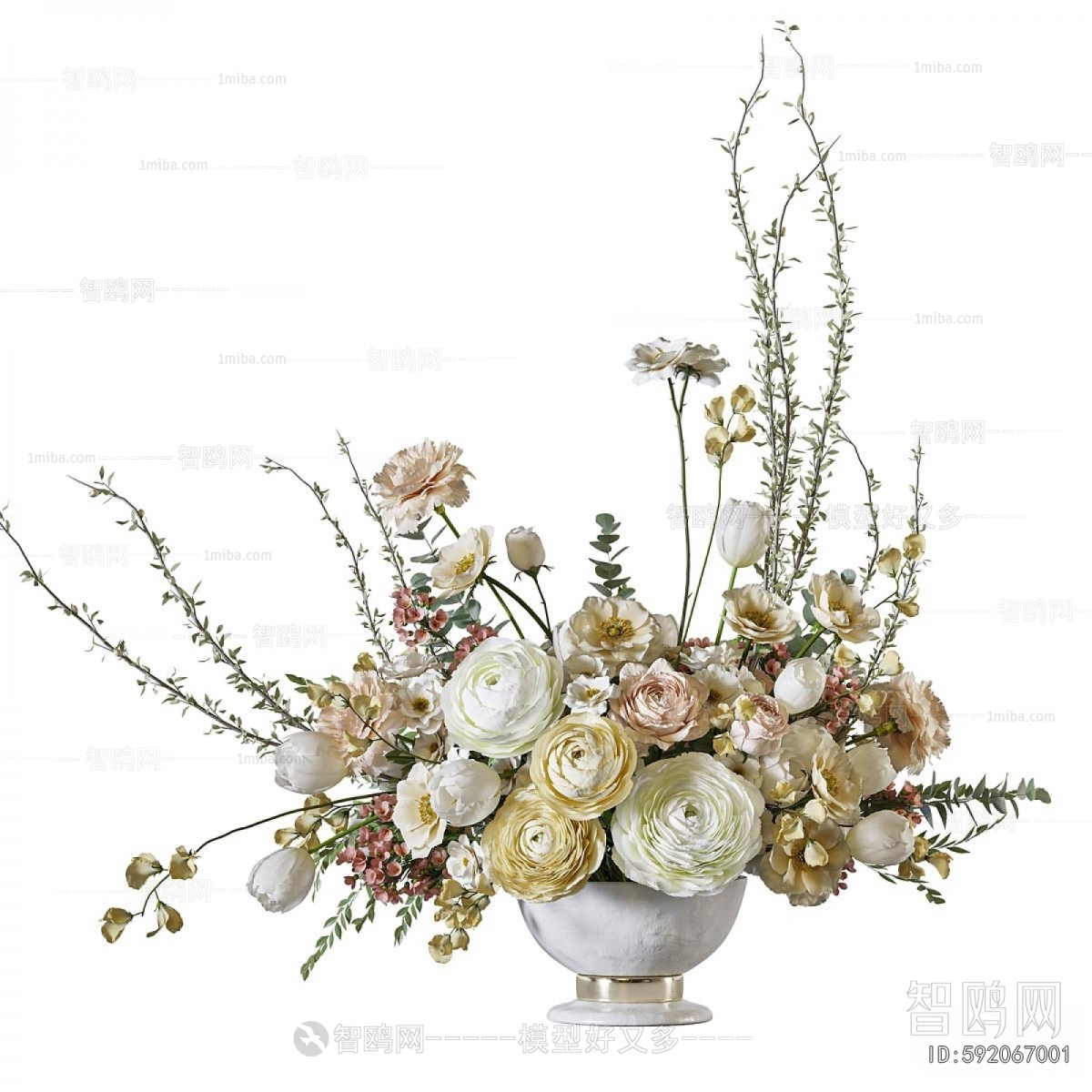 Modern Flower Arrangement