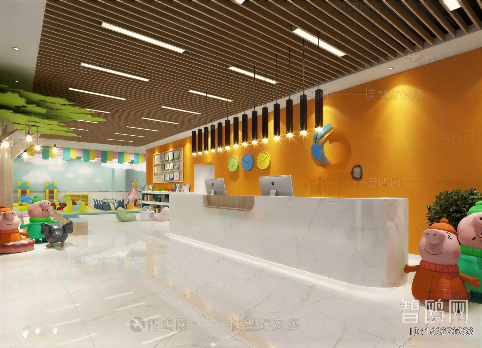 Modern Kindergarten Hall
