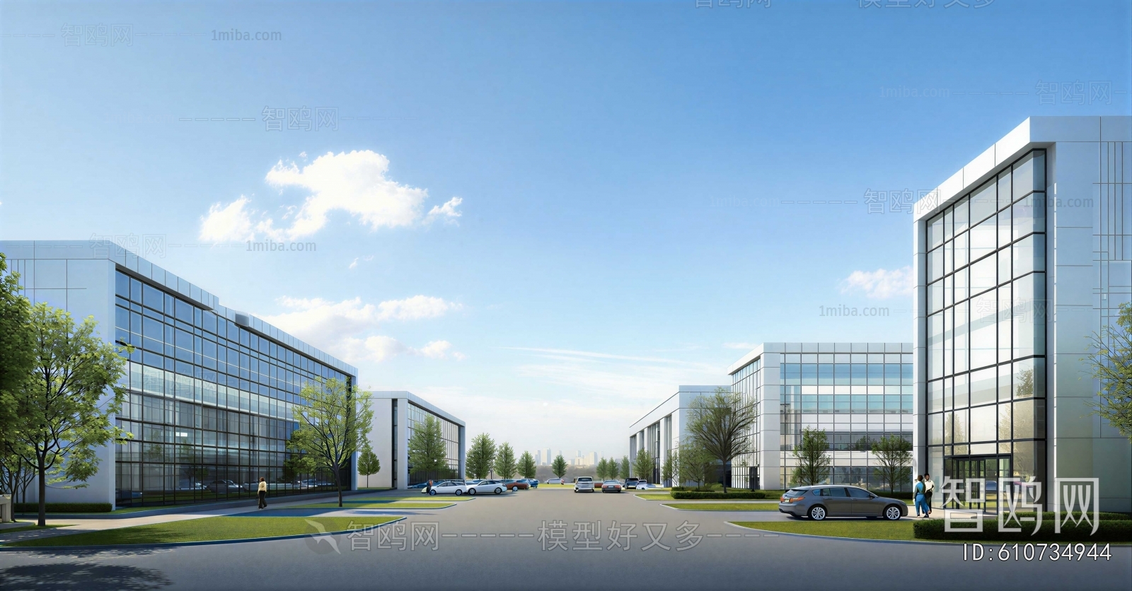 Modern Appearance Of Commercial Building