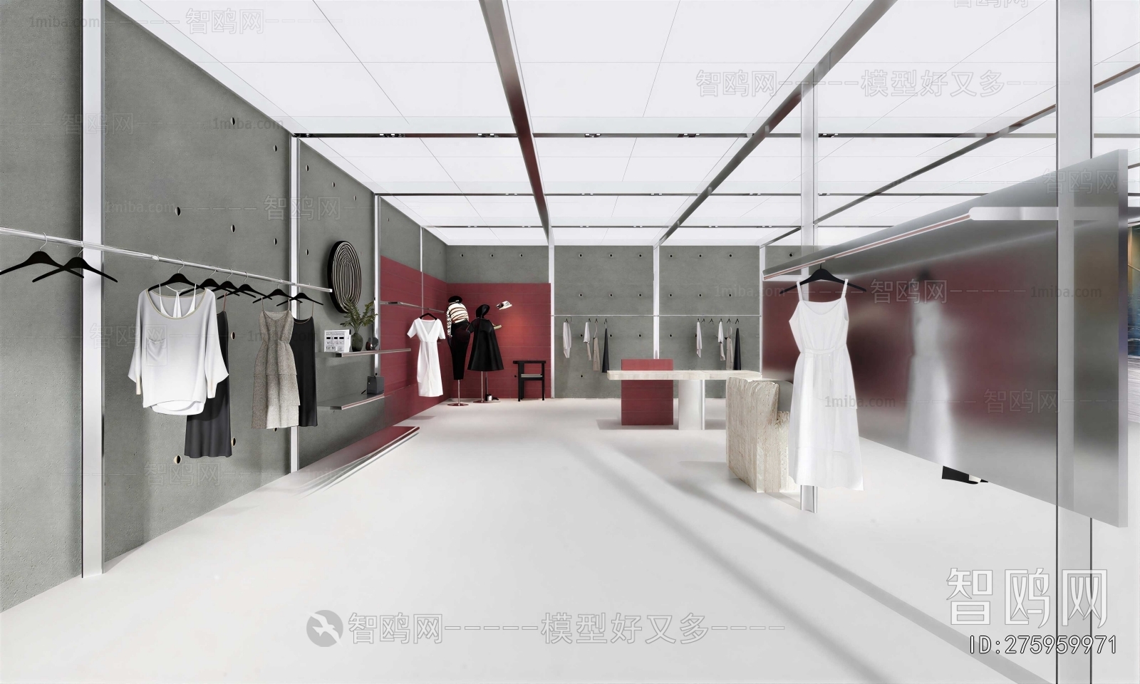 Modern Clothing Store