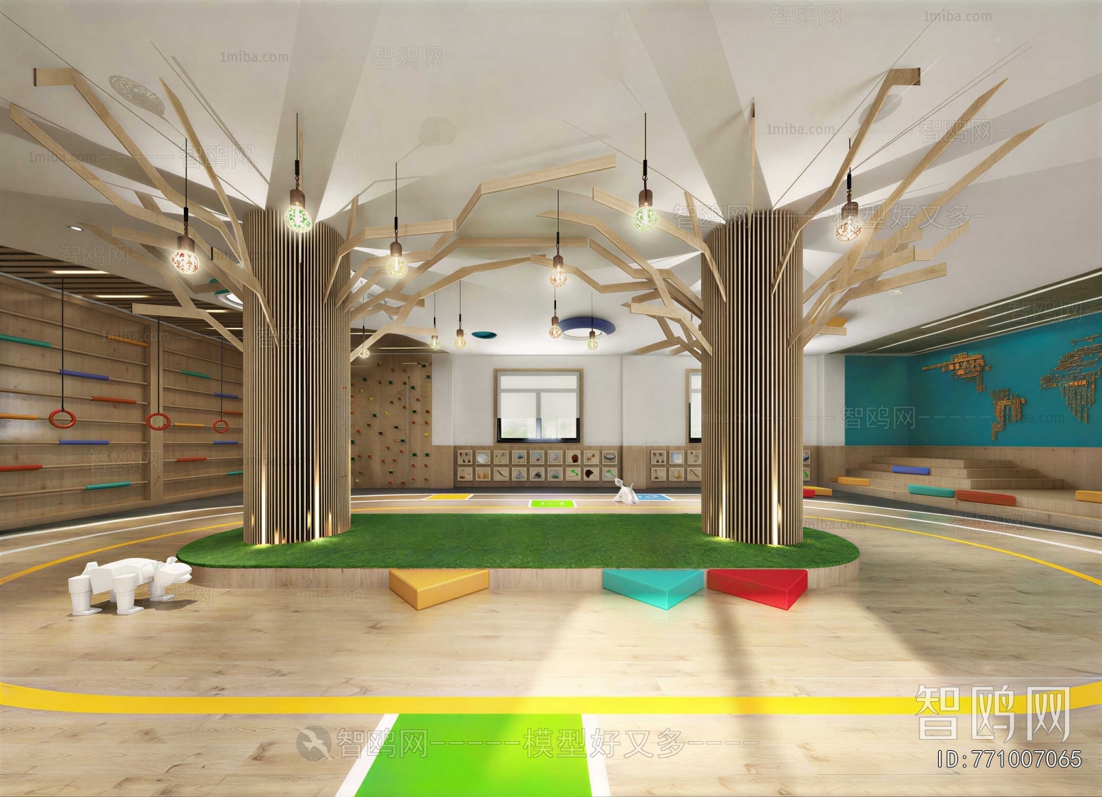 Modern Children's Playroom